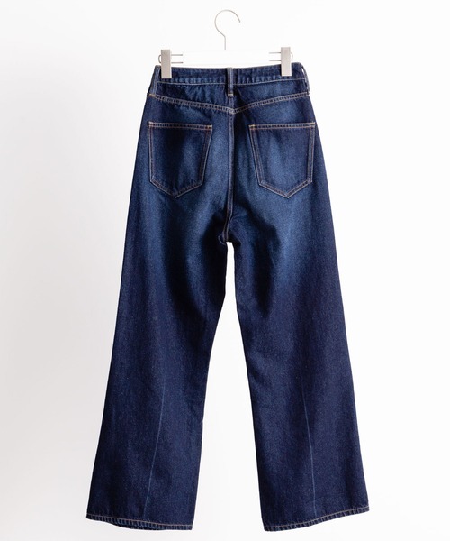 AMERICAN HOLIC(アメリカンホリック)の「フレアセンターラインデニム(デニムパンツ・レディース・インディゴブルー・S/M/L)」の10枚目の写真