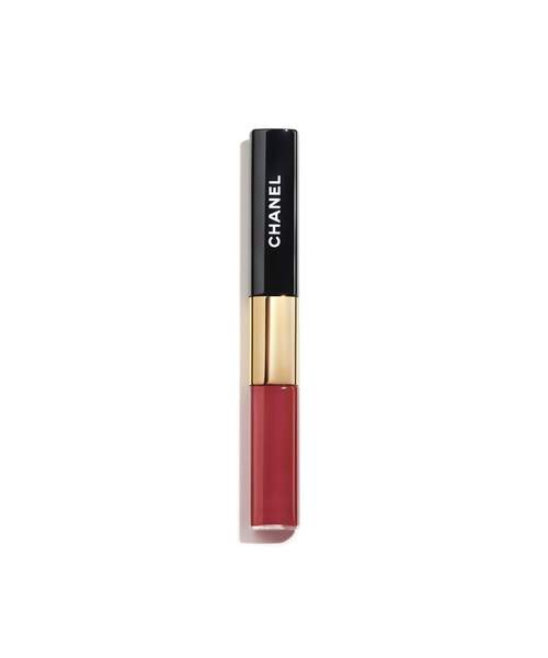 CHANEL（シャネル）の「ル ルージュ デュオ ウルトラ トゥニュ 2 in 1 リクィッド リップカラー（口紅/リップティント/グロス・レディース・397 メリー ローズ/69 テンダー ベージュ/122 ソフト コーラル/47 ダーリン レッド/49 エヴァー レッド/57 ダーリン ピンク/40 ライト ローズ/124 ソフト キャンディ/104 ブライト ラズベリー/43 センシュアル ローズ/54 ストロベリー レッド/48 ソフト ローズ/174 エンドレス ピンク/182 ライト ブラウン/186 ピンク ヌード/196 レッド ブラウン/192 コーラルピンク/188 キャラメルベージュ/160 ツィスト ドゥ シャネル/152 シェイク/144 ムーヴ/156 ダンス ドゥ シャネル/148 フィール ドゥ シャネル・FREE）」の22枚目の写真