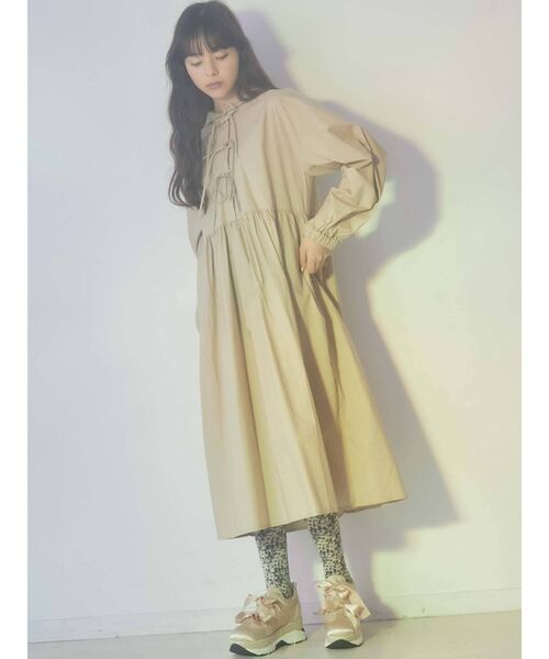 merry jenny（メリージェニー）の「ジャガードリボンスニーカー（スニーカー・レディース・ブラック/ピンク/ブルー・SMALL/MEDIUM/LARGE）」の14枚目の写真