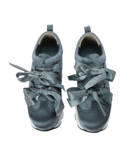 merry jenny（メリージェニー）の「ジャガードリボンスニーカー（スニーカー・レディース・ブラック/ピンク/ブルー・SMALL/MEDIUM/LARGE）」の17枚目の写真