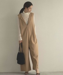 marjour（マージュール）の「SLEEVELESS PANTS ONEPIECE（サロペット/オーバーオール）」