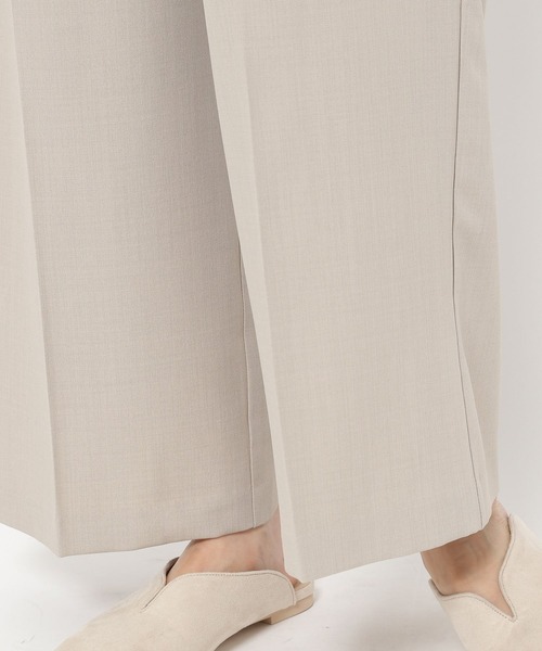 mysty woman（ミスティウーマン）の「バックデザインサロペット 218380（サロペット/オーバーオール・レディース・アイボリー/ブラウン/チャコール・FREE）」の15枚目の写真