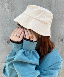 【accessory】気分屋さんのウネウネバケットハット