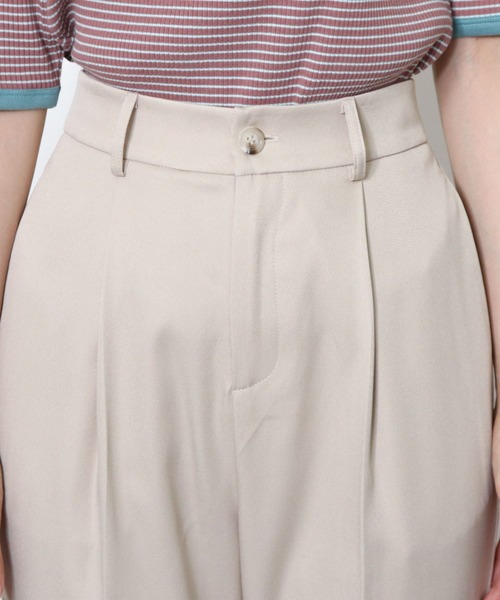 archives（アルシーヴ）の「サイドスリットセミフレアパンツ（その他パンツ・レディース・ローズ/ミント/モカ/グレイッシュベージュ・MEDIUM）」の7枚目の写真