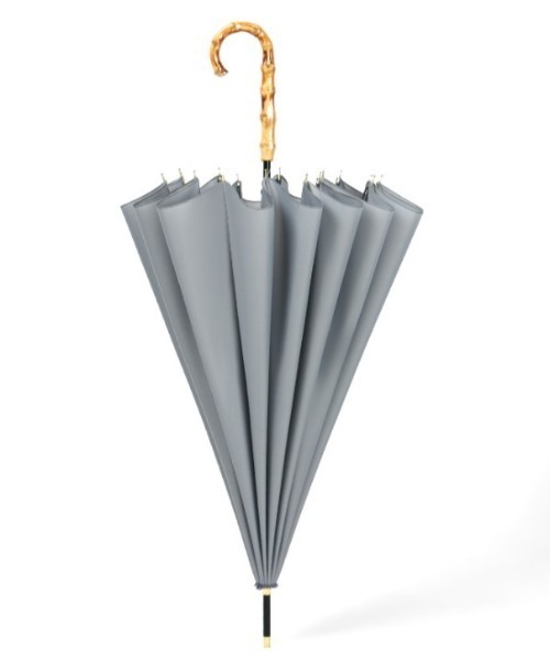 REBALANCE（リバランス）の「バンブー傘（長傘・レディース・ホワイト/ブラック/グレー/カーキ/ネイビー/ライトグリーン・ONE SIZE）」の10枚目の写真