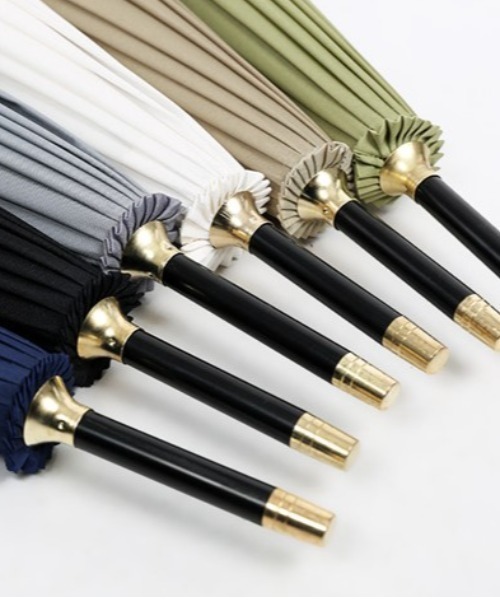 REBALANCE（リバランス）の「バンブー傘（長傘・レディース・ホワイト/ブラック/グレー/カーキ/ネイビー/ライトグリーン・ONE SIZE）」の13枚目の写真