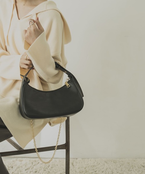 URBAN RESEARCH(アーバンリサーチ)の「2WAYハンドバッグ(ハンドバッグ・レディース・ブラック/キャメル・-)」の9枚目の写真