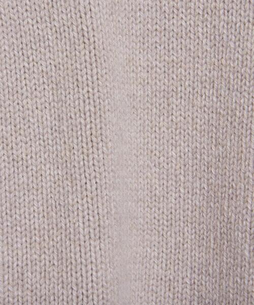 SLOANE（スローン）の「別注＜SLOANE（スローン）＞3G ドロップショルダー タートルネック ニット †（ニット/セーター・レディース・ライトグレー/ベージュ/ライラック/クリーム・FREE）」の8枚目の写真
