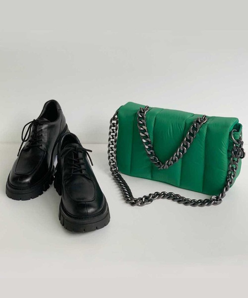 ASH（アッシュ）の「【FLORA NYLON】ナイロンハンドバック（ハンドバッグ・レディース・ブラック/グリーン/パープル・ONE SIZE）」の11枚目の写真