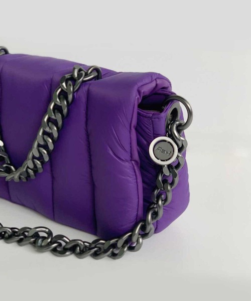 ASH（アッシュ）の「【FLORA NYLON】ナイロンハンドバック（ハンドバッグ・レディース・ブラック/グリーン/パープル・ONE SIZE）」の15枚目の写真