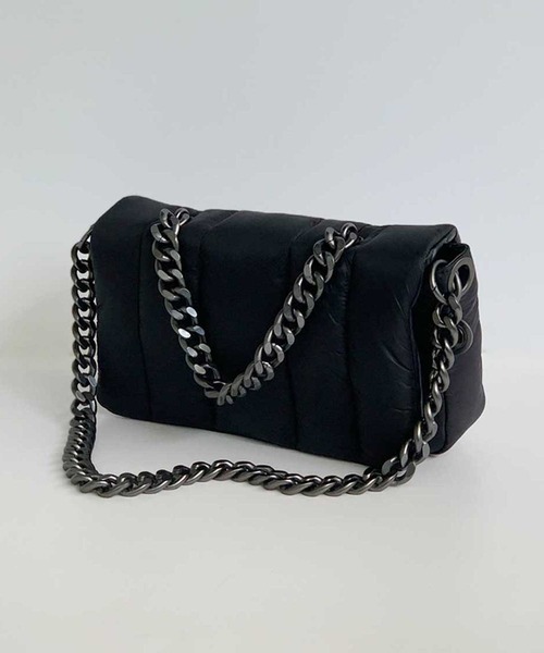 ASH（アッシュ）の「【FLORA NYLON】ナイロンハンドバック（ハンドバッグ・レディース・ブラック/グリーン/パープル・ONE SIZE）」の16枚目の写真