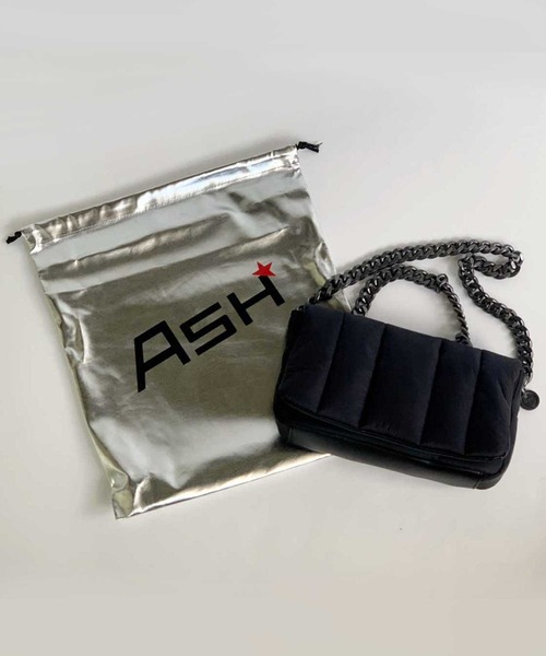 ASH（アッシュ）の「【FLORA NYLON】ナイロンハンドバック（ハンドバッグ・レディース・ブラック/グリーン/パープル・ONE SIZE）」の19枚目の写真