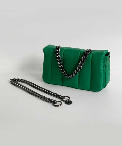 ASH（アッシュ）の「【FLORA NYLON】ナイロンハンドバック（ハンドバッグ・レディース・ブラック/グリーン/パープル・ONE SIZE）」の22枚目の写真