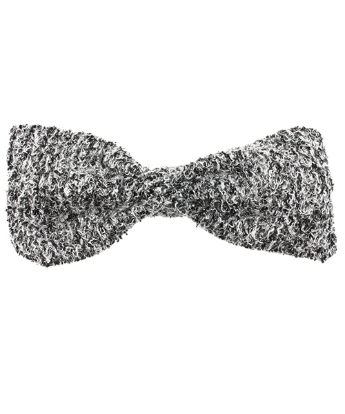 WEGO（ウィゴー）の「WEGO/ミックスもこもこヘアバンド（ヘアバンド・レディース・ブラック/ベージュ・FREE）」の6枚目の写真