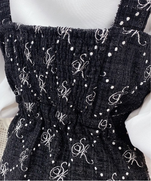 Swankiss（スワンキス）の「TS SK stitching O/P（ワンピース・レディース・グレー/ピンク/ブラック・FREE）」の11枚目の写真