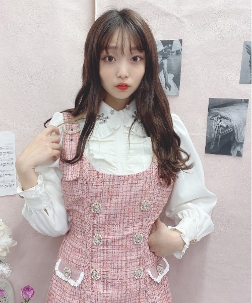 Swankiss（スワンキス）の「TS SK stitching O/P（ワンピース・レディース・グレー/ピンク/ブラック・FREE）」の16枚目の写真