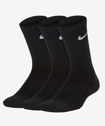 NIKE（ナイキ）の「NIKE/ナイキ ソックス エブリデイ クッションド クルー3足セット SX7664-010（ソックス/靴下）」