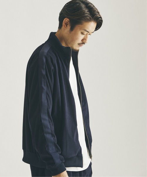 フレッドペリー　トラックジャケット　別注ヘリンボンベロア FRED PERRY（フレッドペリー）の「【FRED PERRY×JS/フレッドペリー