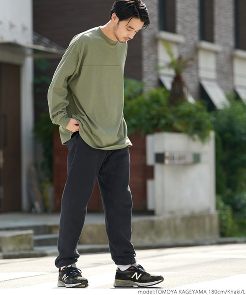 coca（coca）（コカ）の「＼＼新色登場／／メンズ 10sフットボールロンTee（Tシャツ/カットソー・メンズ・ホワイト/ブラック/カーキ/ピンク・L/M）」の20枚目の写真