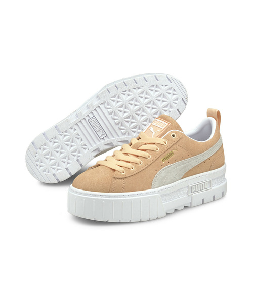 PUMA（プーマ）の「PUMA プーマ ウィメンズ メイズ スニーカー（スニーカー・レディース・ライトピンク/アイボリー/ブラック・23.0cm/23.5cm/25.5cm/24.5cm/25.0cm/22.0cm/22.5cm/24.0cm/26.0cm）」の8枚目の写真