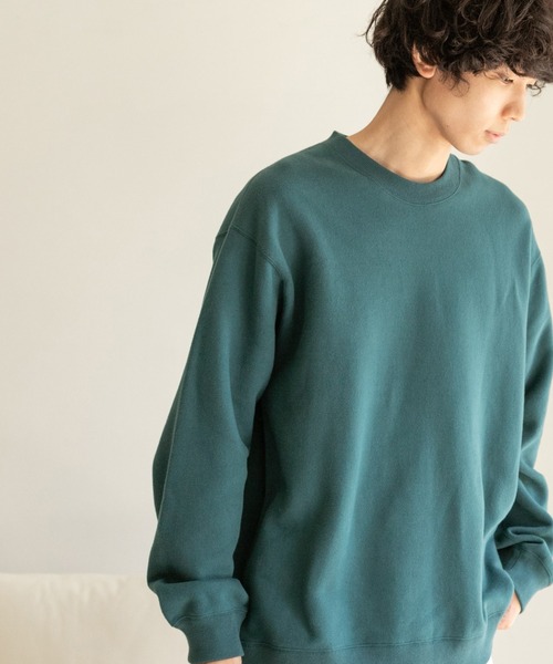 FORK&SPOON（フォークアンドスプーン）の「FORK&SPOON　ミーナクルーネックスウェット（スウェット・メンズ・ホワイト系その他/ブラウン/グリーン系その他・4/5）」の4枚目の写真