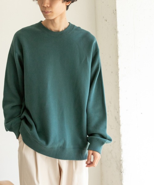 FORK&SPOON（フォークアンドスプーン）の「FORK&SPOON　ミーナクルーネックスウェット（スウェット・メンズ・ホワイト系その他/ブラウン/グリーン系その他・4/5）」の5枚目の写真