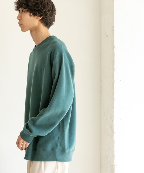 FORK&SPOON（フォークアンドスプーン）の「FORK&SPOON　ミーナクルーネックスウェット（スウェット・メンズ・ホワイト系その他/ブラウン/グリーン系その他・4/5）」の6枚目の写真