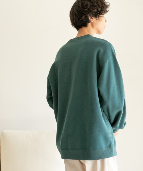 FORK&SPOON（フォークアンドスプーン）の「FORK&SPOON　ミーナクルーネックスウェット（スウェット・メンズ・ホワイト系その他/ブラウン/グリーン系その他・4/5）」の7枚目の写真