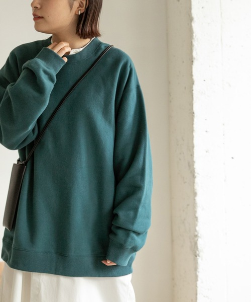 FORK&SPOON（フォークアンドスプーン）の「FORK&SPOON　ミーナクルーネックスウェット（スウェット・メンズ・ホワイト系その他/ブラウン/グリーン系その他・4/5）」の13枚目の写真