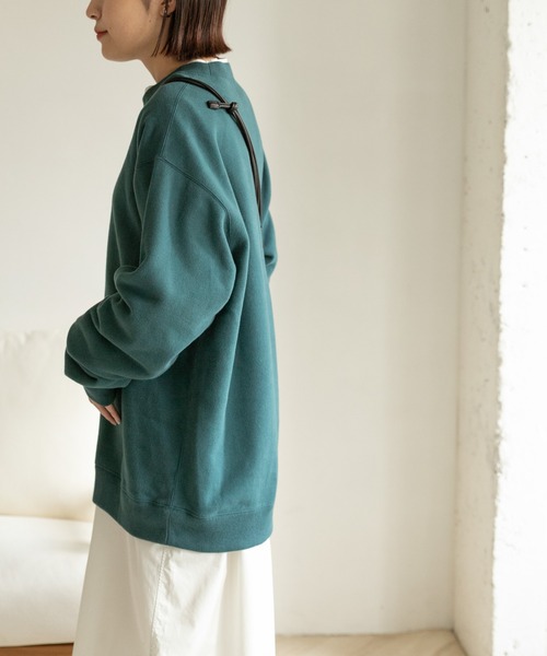 FORK&SPOON（フォークアンドスプーン）の「FORK&SPOON　ミーナクルーネックスウェット（スウェット・メンズ・ホワイト系その他/ブラウン/グリーン系その他・4/5）」の14枚目の写真