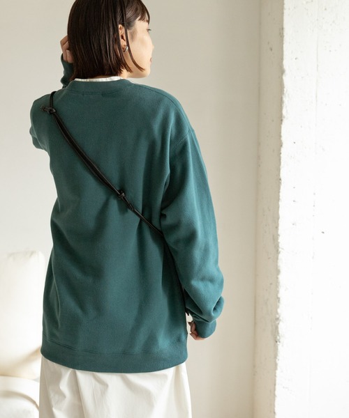 FORK&SPOON（フォークアンドスプーン）の「FORK&SPOON　ミーナクルーネックスウェット（スウェット・メンズ・ホワイト系その他/ブラウン/グリーン系その他・4/5）」の15枚目の写真