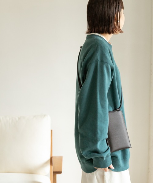 FORK&SPOON（フォークアンドスプーン）の「FORK&SPOON　ミーナクルーネックスウェット（スウェット・メンズ・ホワイト系その他/ブラウン/グリーン系その他・4/5）」の16枚目の写真