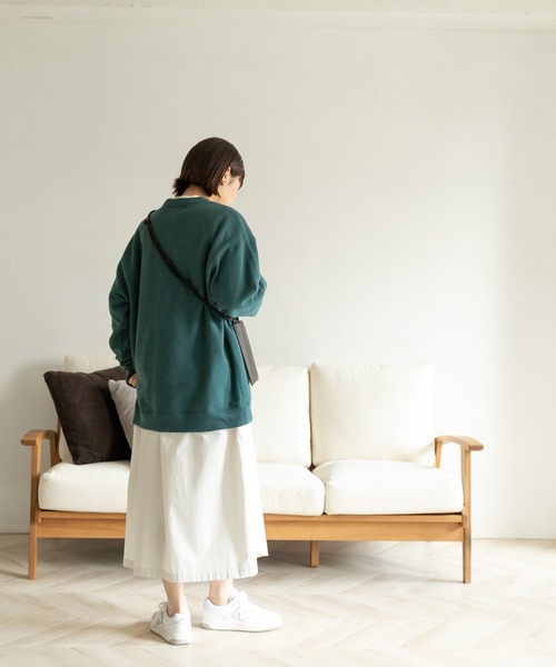 FORK&SPOON（フォークアンドスプーン）の「FORK&SPOON　ミーナクルーネックスウェット（スウェット・メンズ・ホワイト系その他/ブラウン/グリーン系その他・4/5）」の18枚目の写真