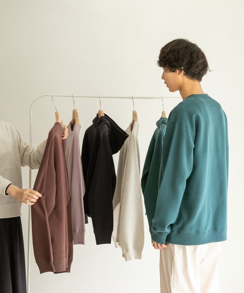 FORK&SPOON（フォークアンドスプーン）の「FORK&SPOON　ミーナクルーネックスウェット（スウェット・メンズ・ホワイト系その他/ブラウン/グリーン系その他・4/5）」の20枚目の写真