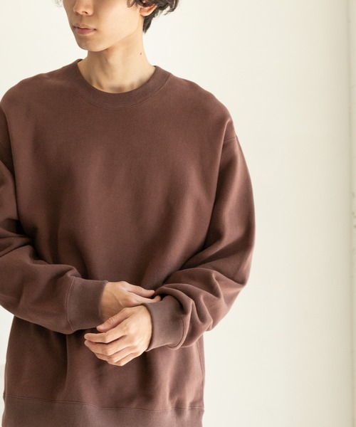 FORK&SPOON（フォークアンドスプーン）の「FORK&SPOON　ミーナクルーネックスウェット（スウェット・メンズ・ホワイト系その他/ブラウン/グリーン系その他・4/5）」の22枚目の写真