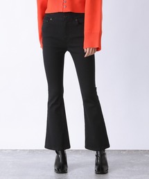 JEANASIS | ハイウエストシルキーフレアデニム/239353(デニムパンツ)