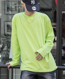 袖リブ無しでストンとこなれ感【United Athle】cotton long sleeve t-shirt / コットン ロングスリーブTシャツ ロンT 5.6オンス ビッグシルエット ヘビーウェイト 5010