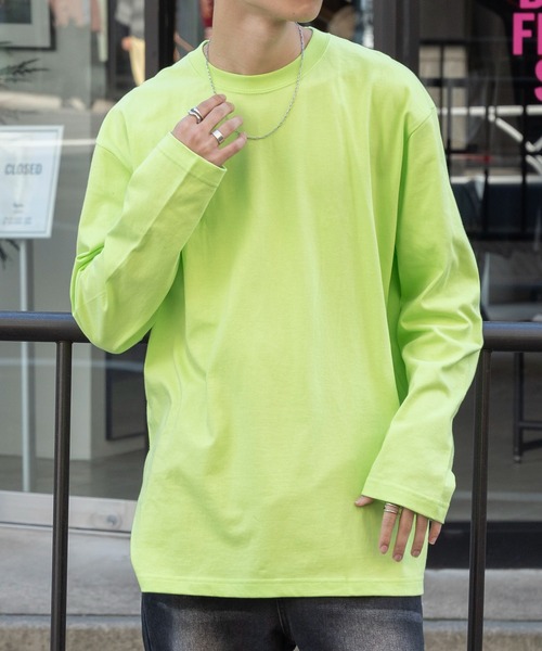 セール】袖リブ無しでストンとこなれ感【United Athle】cotton long