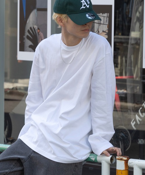 セール】袖リブ無しでストンとこなれ感【United Athle】cotton long