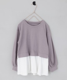 GLOBAL WORK | 【キッズ】ヘビロッTEE/レイヤーチュニック/219157(Tシャツ/カットソー)