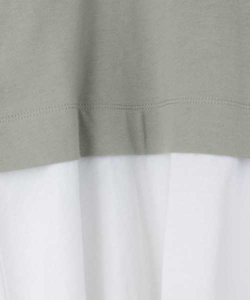 GLOBAL WORK(グローバルワーク)の「【キッズ】ヘビロッTEE/レイヤーチュニック/219157(Tシャツ/カットソー・キッズ・ブラック/カーキ/パープル系その他・110cm/100cm/120cm/130cm/140cm/150cm/160cm)」の6枚目の写真
