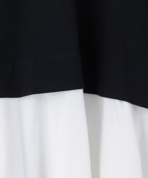 GLOBAL WORK(グローバルワーク)の「【キッズ】ヘビロッTEE/レイヤーチュニック/219157(Tシャツ/カットソー・キッズ・ブラック/カーキ/パープル系その他・110cm/100cm/120cm/130cm/140cm/150cm/160cm)」の8枚目の写真