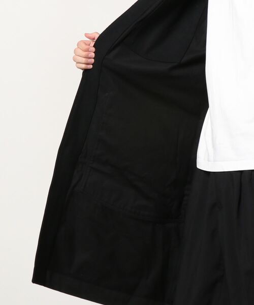 G-STAR（ジースター）の「PATCHED POCKET TRENCH/デニムトレンチコート（トレンチコート・メンズ・ブラック・MEDIUM/LARGE/X-LARGE/X-SMALL/SMALL）」の7枚目の写真