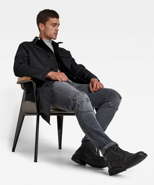 G-STAR RAW（ジースターロゥ）の「PATCHED POCKET TRENCH/デニム