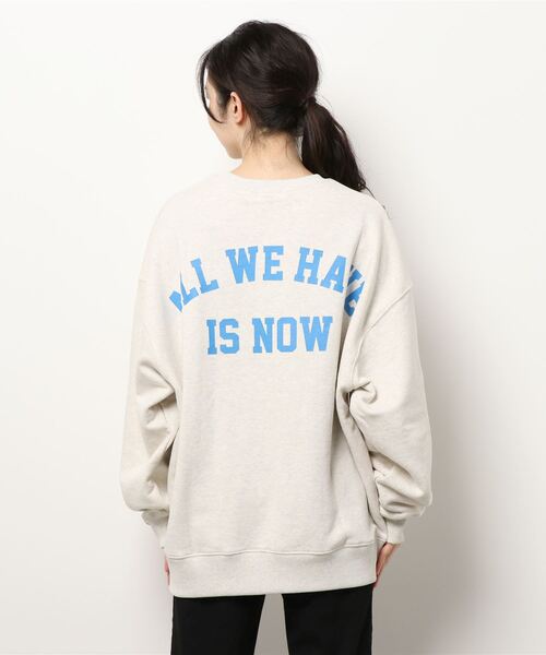 ottilie(オティーリエ)の「バックロゴプリントスウェットPO(スウェット・レディース・グレー/グリーン/ネイビー・FREE)」の7枚目の写真