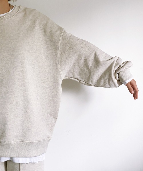 ottilie(オティーリエ)の「バックロゴプリントスウェットPO(スウェット・レディース・グレー/グリーン/ネイビー・FREE)」の19枚目の写真