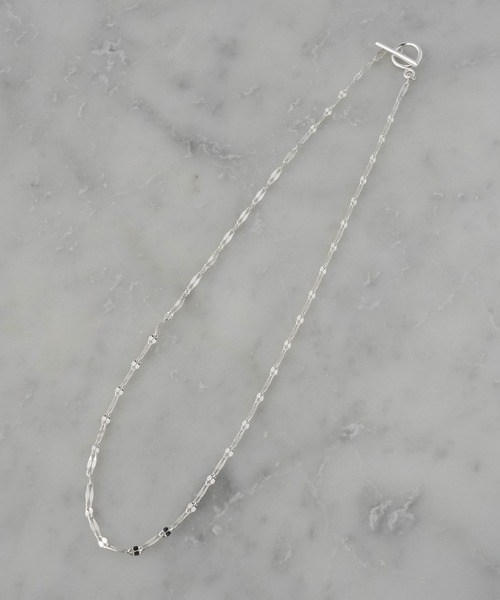 ISOLATION(アイソレーション)の「【ISOLATION / アイソレーション】 Silver925 Petal chain Necklace / ペタルチェーンネックレス(ネックレス・レディース・シルバー・40cm)」の7枚目の写真