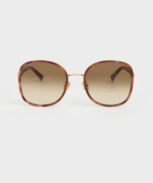 ブレイデッドテンプル バタフライサングラス / Braided Temple Butterfly Sunglasses