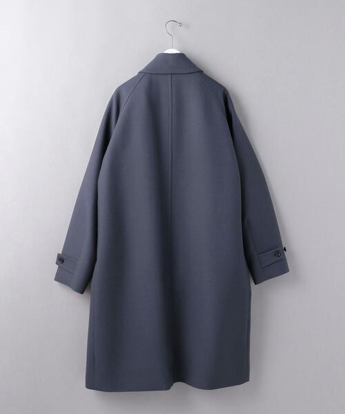 Camoshita(カモシタ)の「<Camoshita(カモシタ)> バルカラー コート(ステンカラーコート・メンズ・グレー/ダークブラウン・48/50/46)」の3枚目の写真