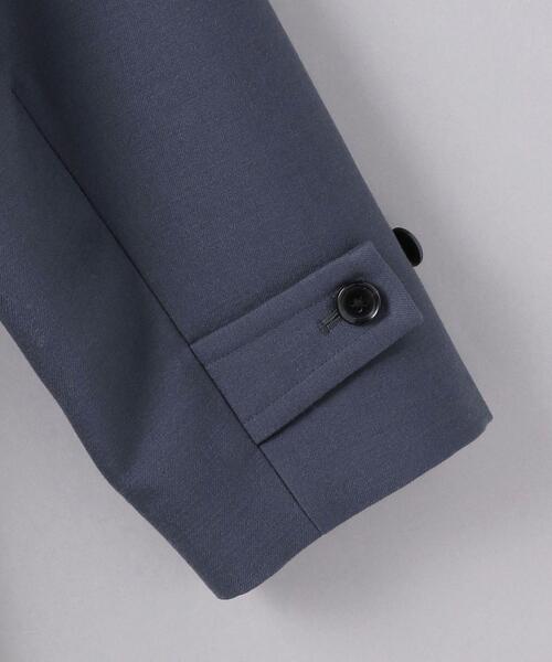 Camoshita(カモシタ)の「<Camoshita(カモシタ)> バルカラー コート(ステンカラーコート・メンズ・グレー/ダークブラウン・48/50/46)」の8枚目の写真